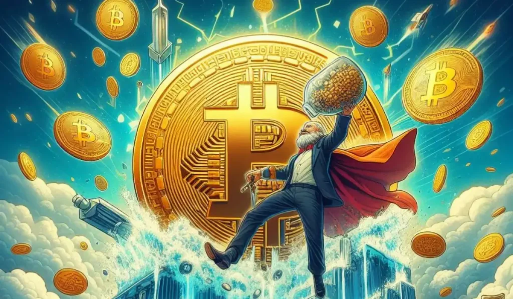 Bitcoin steigt zum ersten Mal seit einem Monat über