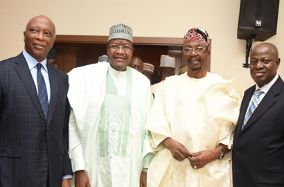 NCC’s Clement Baiye; Prof. Umar Garba Danbatta; Sen Olabiyi Durojaiye; and Felix Adeoye