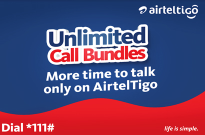 AirtelTigo launches new Unlimited Call Bundles to make life even simpler