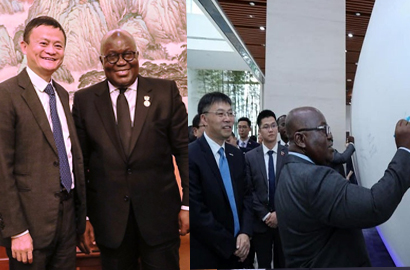 Ghana’s President Akufo-Addo courts top Chinese tech CEOs 