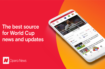 Opera News reaches 10 million users in Africa thanks to World Cup features 