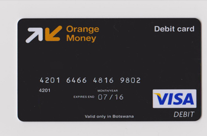 Orange rolls out Visa card in Botswana 