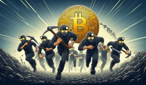 Bitcoin-gruvarbetare i loppet för att få miljondollar värda första Satoshi efter halvering