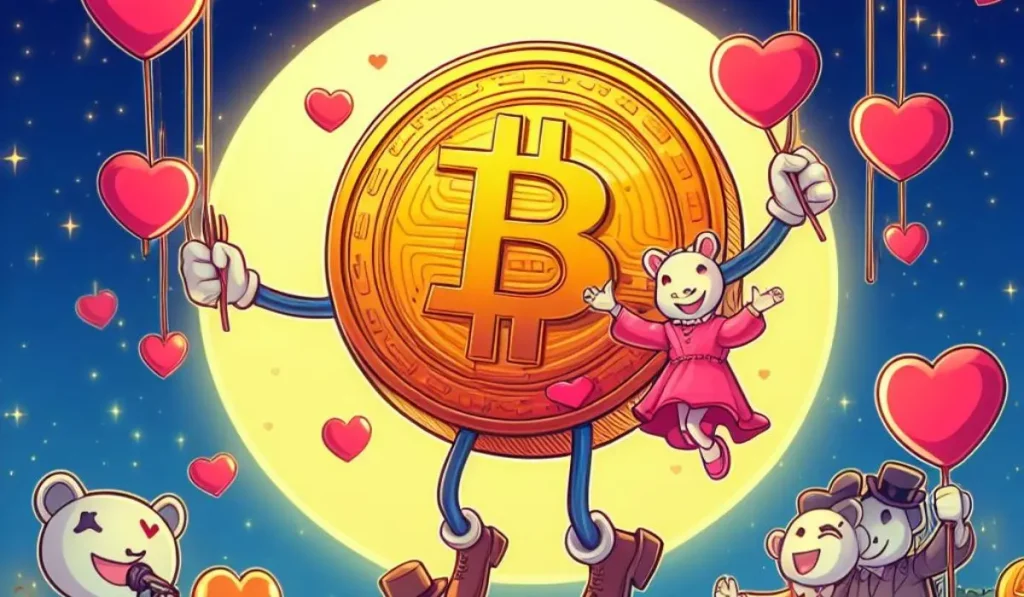 Bitcoin Leads Valentine’s Day Rally