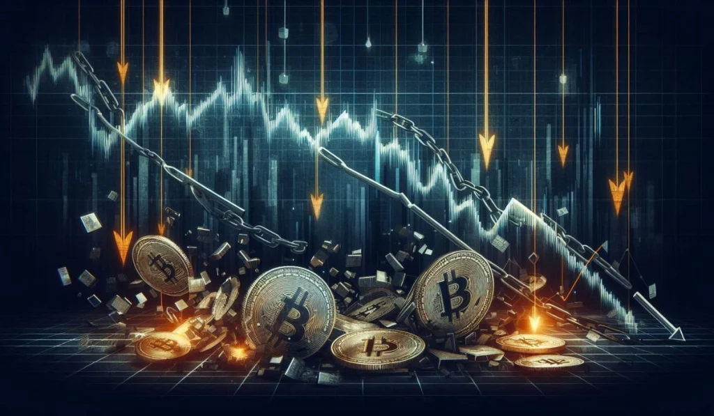 Bitcoin Drops Over 5% 